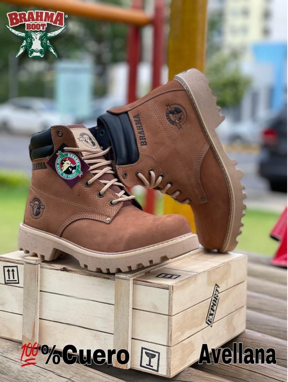 BOTA BRAHMA CLASICA CUERO | RESISTENCIA QUE SE SIENTE!
